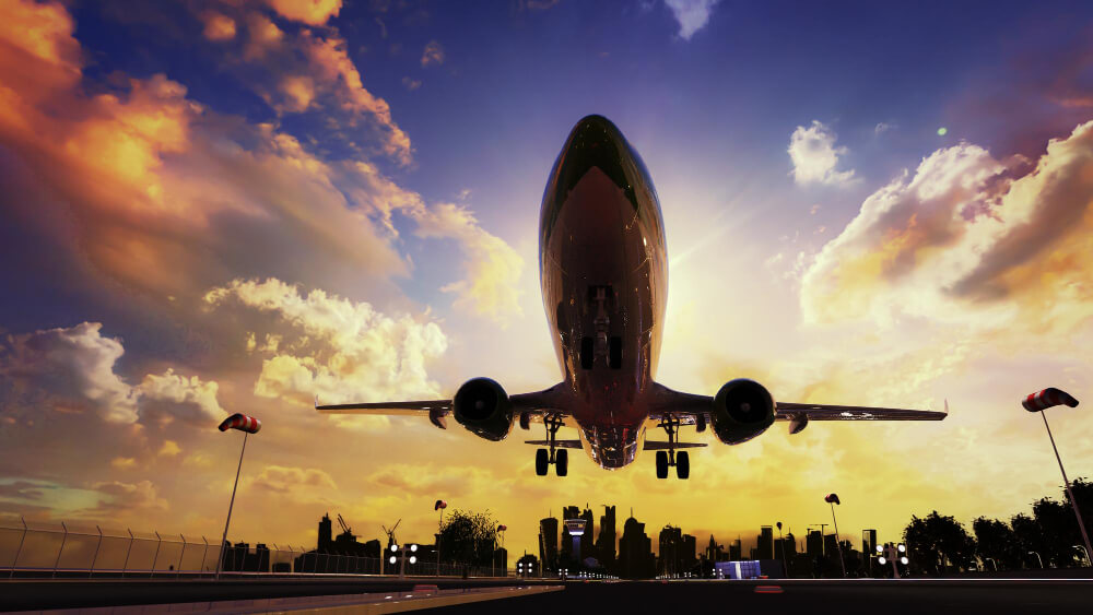 Despegue y aterrizaje - Parking del Aeropuerto